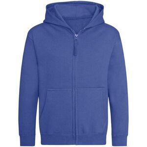 AWDis Cool Childrens/Kids Zoodie Full Zip Hoodie / Royal Blue